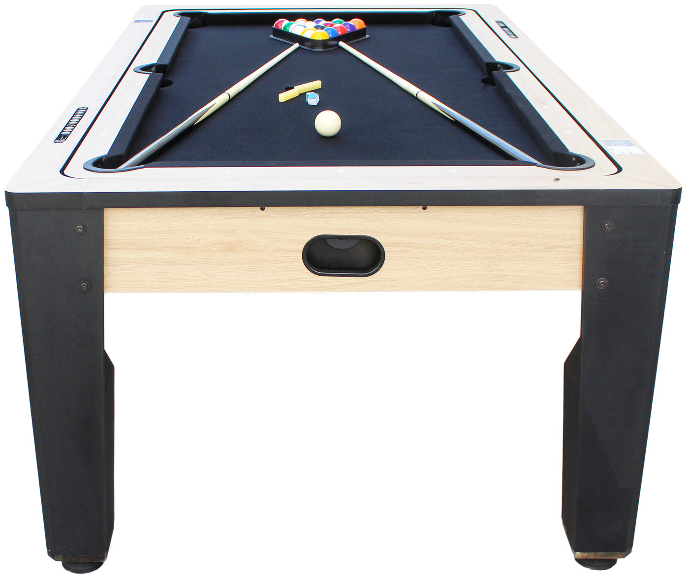 Table Multi Jeux rotative 4 en 1 – Billard, Hockey, Ping Pong, Table