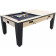 TABLE MULTI JEUX BILLARD CONVERTIBLE AIR HOCKEY INDUSTRIELLE BOIS CLAIR