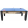 TABLE MULTI JEUX BILLARD CONVERTIBLE AIR HOCKEY INDUSTRIELLE BOIS CLAIR