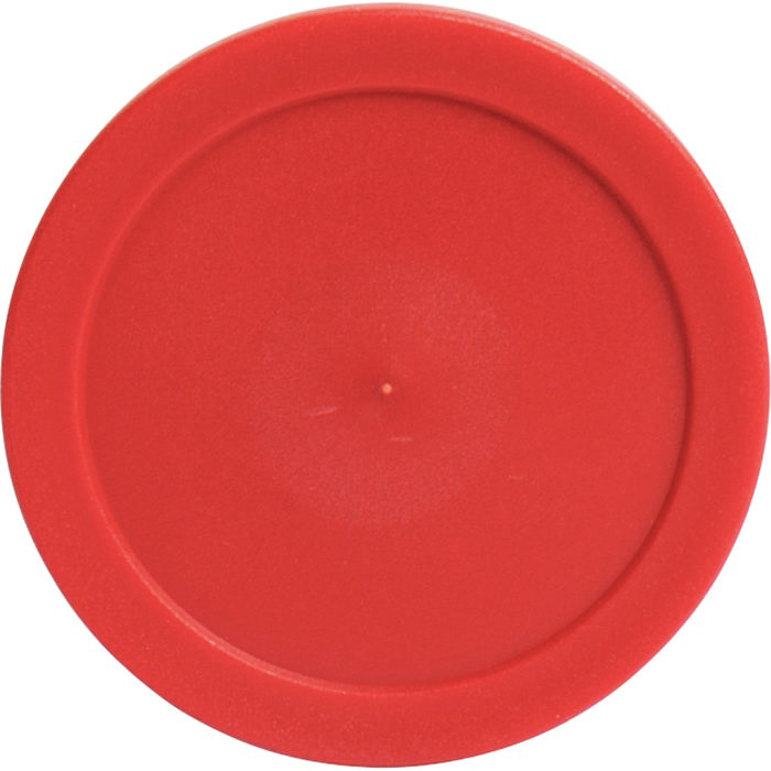 Lot De 20 Palets De Hockey Sur Air Miniatures - 50 Mm, Rouge, En ABS - Pour Table De Jeu Enfant Ou Décoration